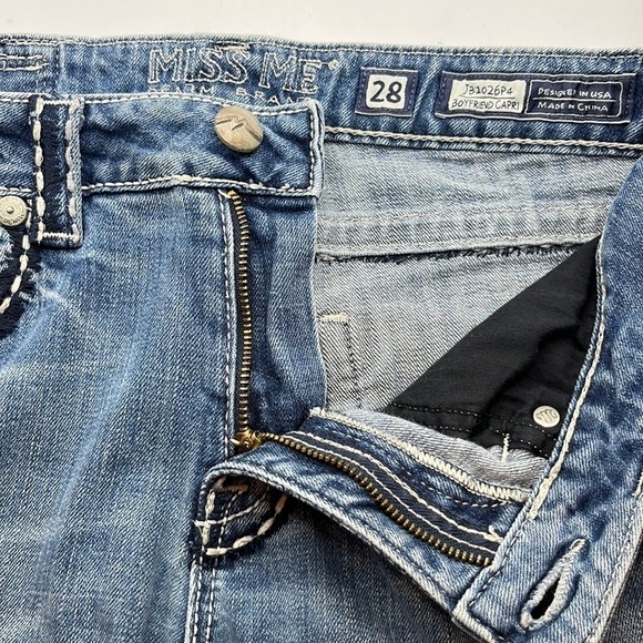 Miss Me Boyfriend Capri Size 28 - Picture 16 of 16